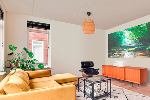 Elipson EH-LS650 Lifestudio Grand Projector (3LCD, Laser) - Hvid - Lifestyle