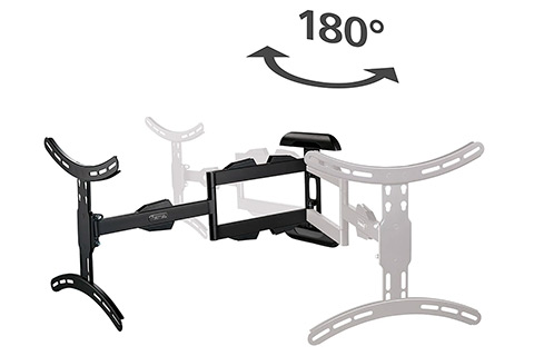 HAMA TV Wall Mount with Tilt and Turn (32–65
