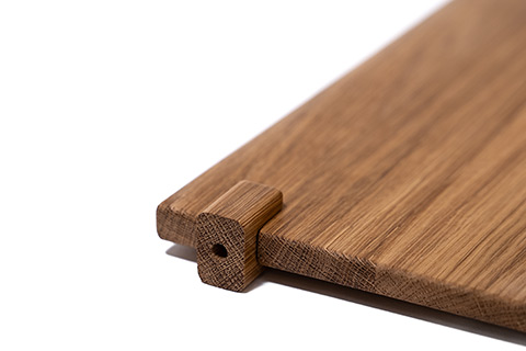 Kristian Juul Shelf for SIKA TV Floor Stand - Oak