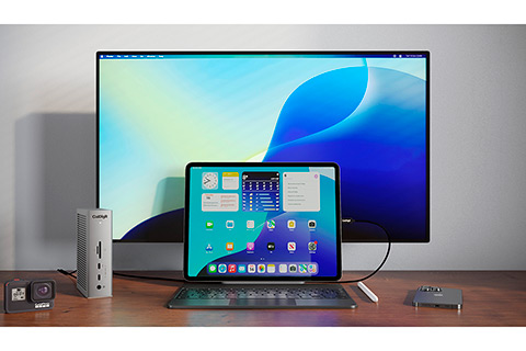 CalDigit TS5 Thunderbolt Station 5 + Thunderbolt 5 cable - Lifestyle