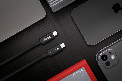 CalDigit Thunderbolt 5 Cable - Lifestyle