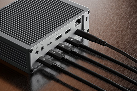 CalDigit Thunderbolt 5 Cable - Lifestyle