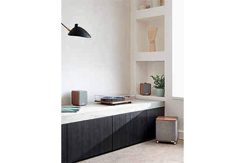 Ruark Audio RS1 MK Subwoofer - Walnut - Lifestyle