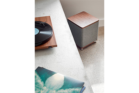Ruark Audio RS1 MK Subwoofer - Walnut - Lifestyle