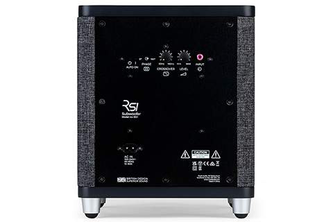 Ruark Audio RS1 MK Subwoofer - Charcoal - Back