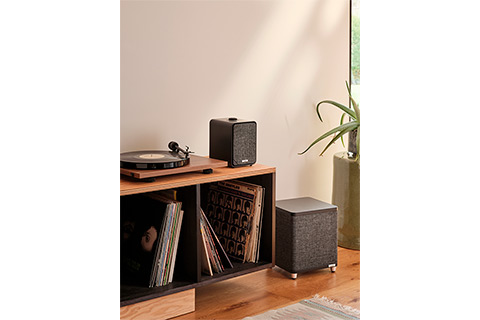 Ruark Audio RS1 MK Subwoofer - Charcoal - Lifestyle