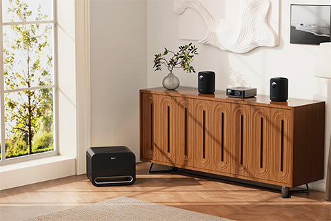 WiiM Sound, black - Lifestyle