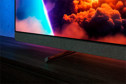 Philips OLED+ 4K Google TV with Ambilight | OLED910/12 Series - Lifestyle