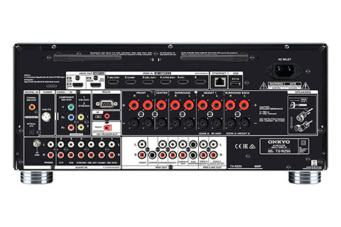 Onkyo TX-RZ50 surround receiver, black