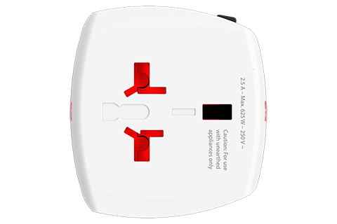 Skross MUV Micro World USB Charger Country Adapter