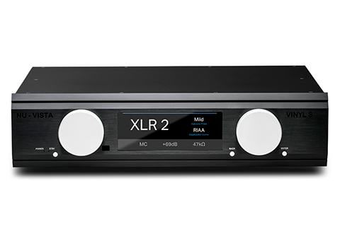 Nuvista Vinyl S RIAA Amplifier (MM) - Black