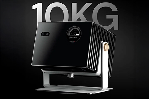 Valerion Gimbal Projector Table Stand - Lifestyle