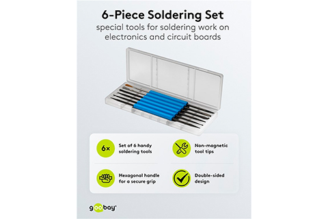 Soldering Tools, 6 Pcs. - Lifestyle