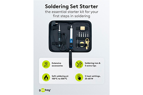 Soldering Starter Set, 12 Pcs. - Lifestyle