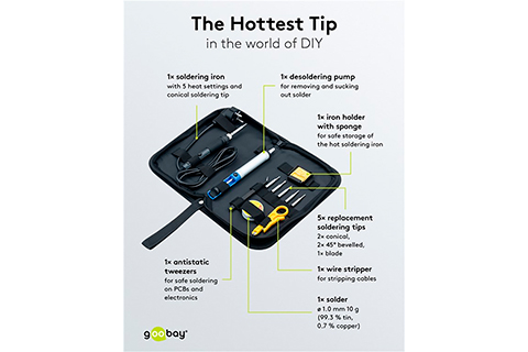 Soldering Starter Set, 12 Pcs. - Lifestyle