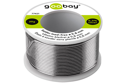 Lead-free Soldering Wire ø 0.8 mm. | 20g