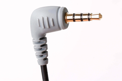Boya Microphone adapter 3.5 mm. TRS female to 3.5 mm TRRS male