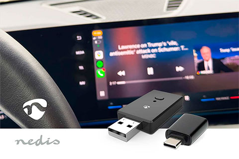 Wireless Apple Carplay and Android Auto adapter