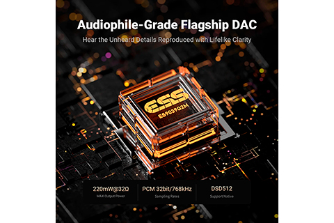 Fosi Audio DS3 Portable DAC Headphone Amp - Lifestyle