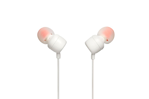 JBL TUNE 110 In-ear Headphones - White