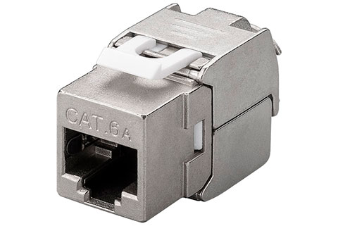 Keystone RJ45 CAT6A, STP