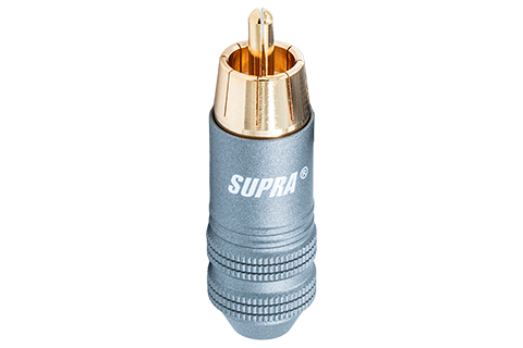SUPRA RCA-6SC RCA plugs Single - White