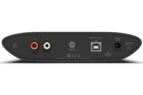 iFi Audio ZEN Air DAC USB-audio DAC - Black - Back