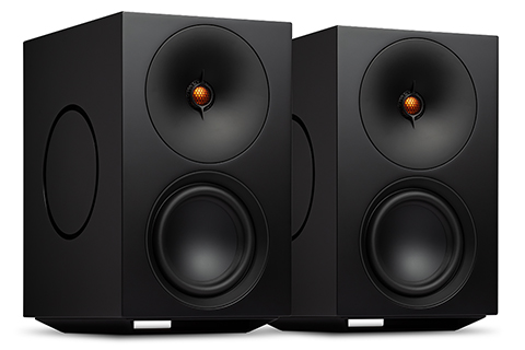 L/R X Active Bookshelf Speakers - Black