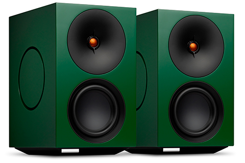 Cambridge Audio L/R X Active Bookshelf Speakers - Green