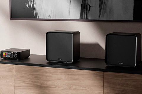 Eversolo SE100 Bookshelf Speakers - Lifestyle