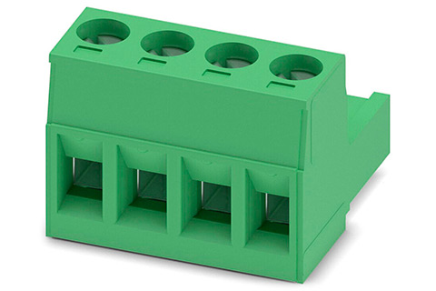 Phoenix terminal connetor for PCB mounting (4 pole MSTB)