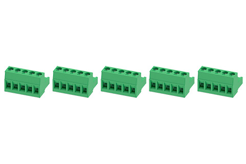 Phoenix terminal connetor for PCB mounting (5 pole MSTB) x 5