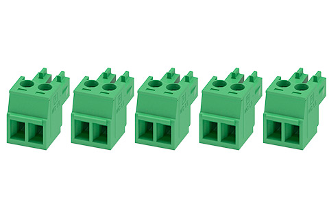 Phoenix terminal connetor for PCB mounting (2 pole MC) x 5