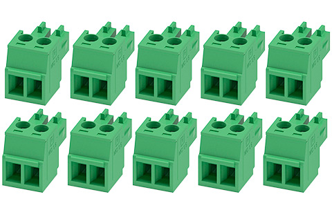 Phoenix terminal connetor for PCB mounting (2 pole MC) x 10