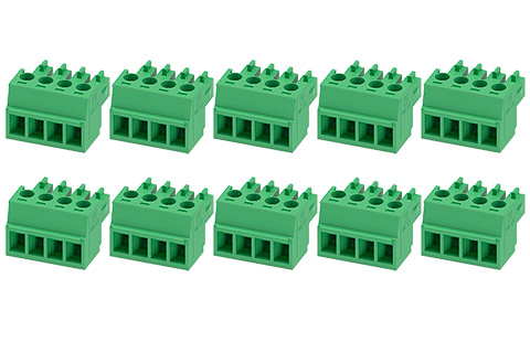 Phoenix terminal-stik til printmontage (4 pole MC) x 10