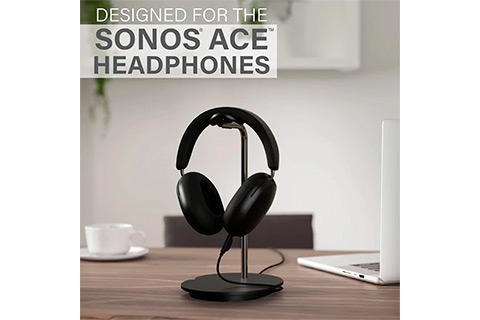SANUS Høretelefonstativ for Sonos Ace - Black - Lifestyle