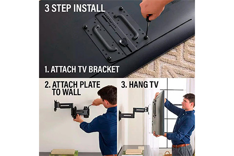 SANUS TV ophæng L med tilt og drej | Black (19–43