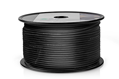 Coax Antenna cable, double shielded | 100 meter (50 Ohm)