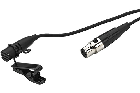 ECM-402L Electret tie clip microphone cable