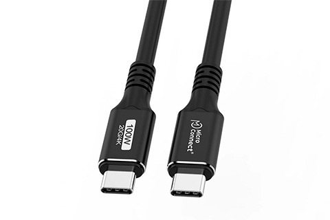 USB-C cable (USB3.2™, SuperSpeed+, 100W)
