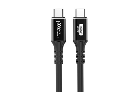 USB-C cable (USB4™, SuperSpeed+, 100W)