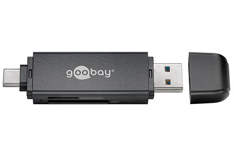 USB 3.0 SD Card Reader (USB-C – USB-A)