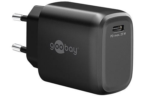 USB-C charger (25W PD) - Black