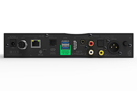 Neo Stream 3 streamer - Back