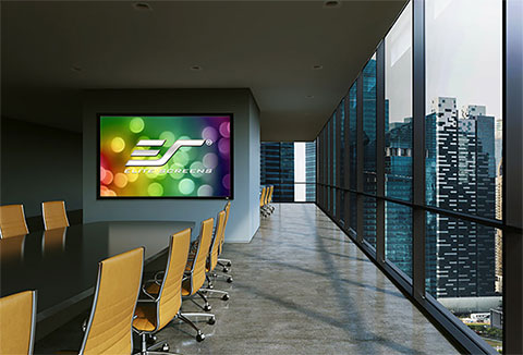 Elite Screens EZ FRAME fixed frame projection screen (16:9 CineWhite)