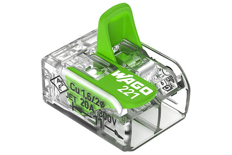 Wago Splicing Connector Series 221 (2x0,2 - 4 mm²)