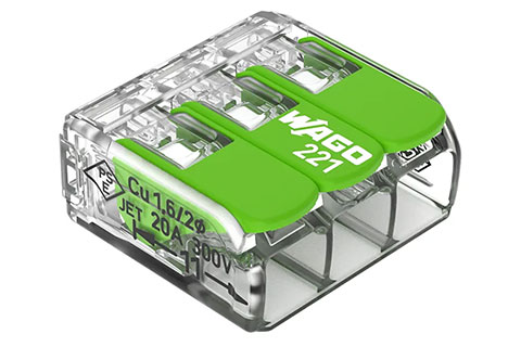 Splicing Connector Series 221 (3x0,2 - 4 mm²)