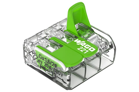 Wago Splicing Connector Series 221 (3x0,2 - 4 mm²)