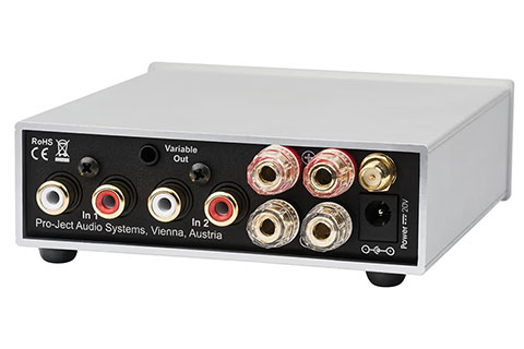 Pro-Ject Stereo Box S2 BT amplifier | Silver - Back