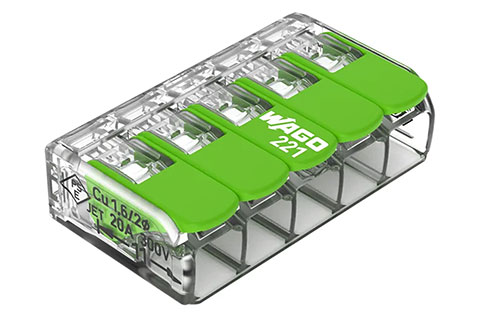 Splicing Connector Series 221 (5x0,2 - 4 mm²)